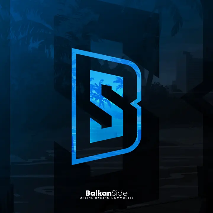 BalkanSide — Gaming monogram — logo dizajn iz portfolija dizajnera Đaša