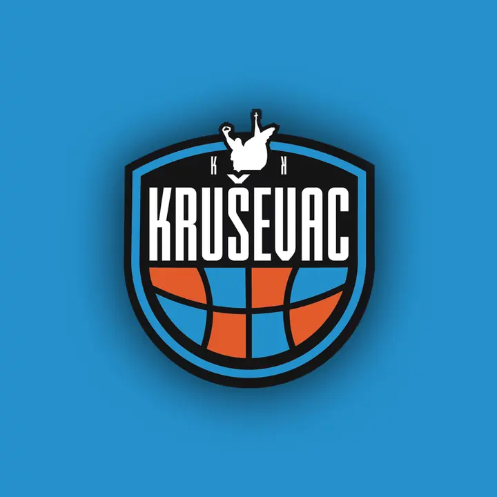 Kruševac — Košarkaški emblem — logo dizajn iz portfolija dizajnera Đaša