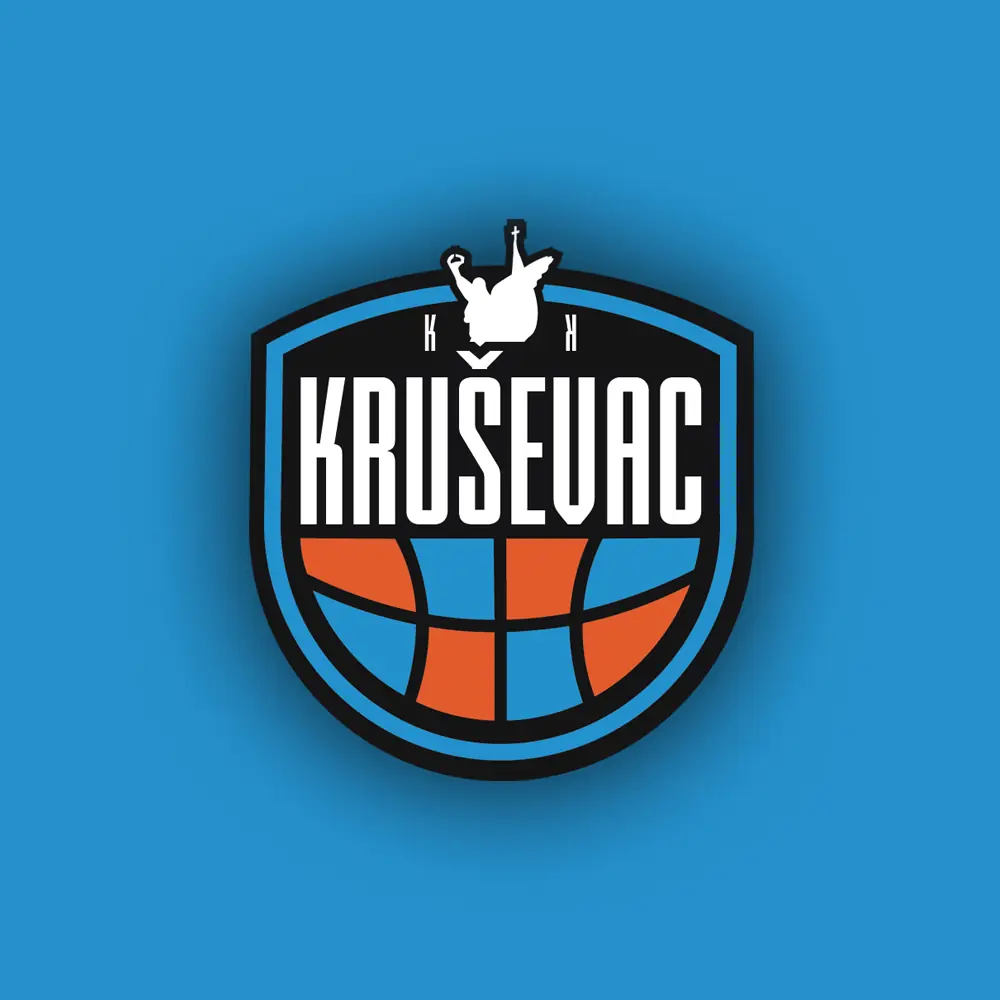 Kruševac — Košarkaški emblem — logo dizajn projekat dizajnera Đaša