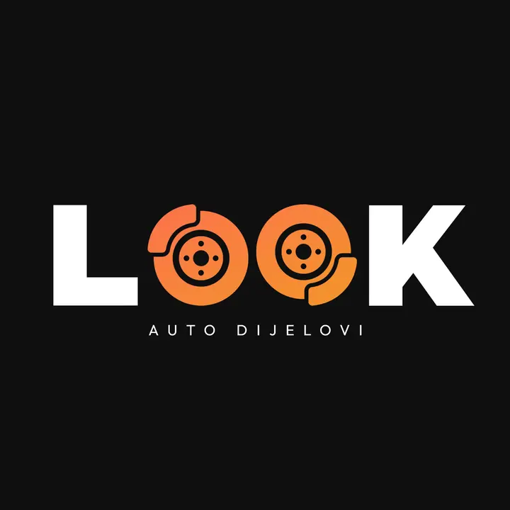 LOOK Auto Delovi — Automotive wordmark — logo dizajn iz portfolija dizajnera Đaša