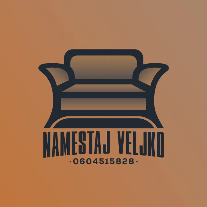 Nameštaj Veljko — Zanatski znak — logo dizajn iz portfolija dizajnera Đaša