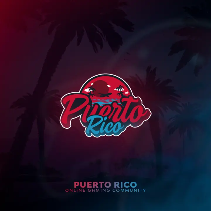 Puerto Rico — Gaming zajednica — logo dizajn iz portfolija dizajnera Đaša