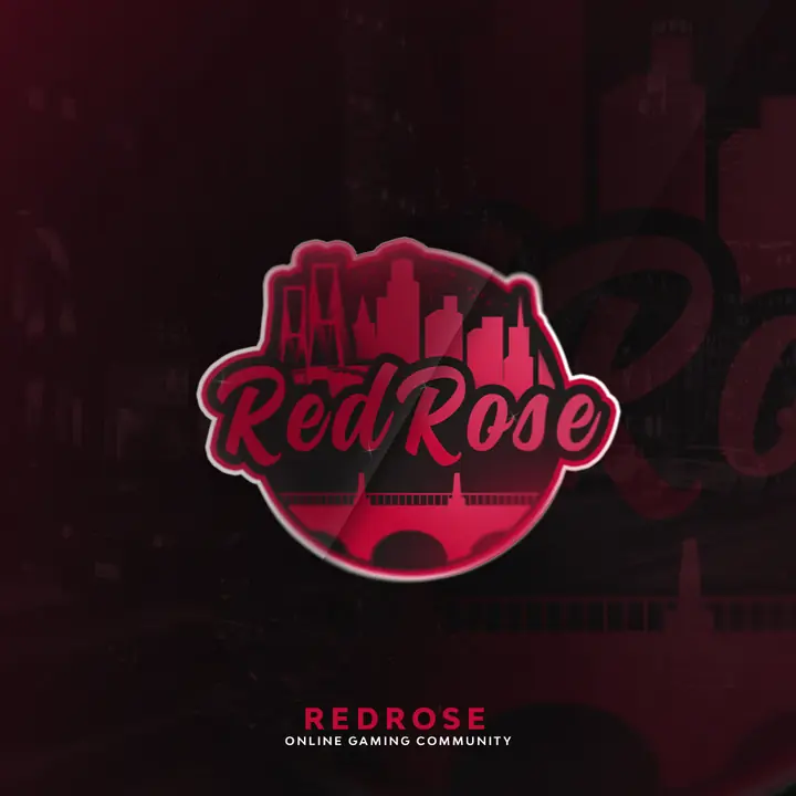 Red Rose — Online gaming emblem — logo dizajn iz portfolija dizajnera Đaša