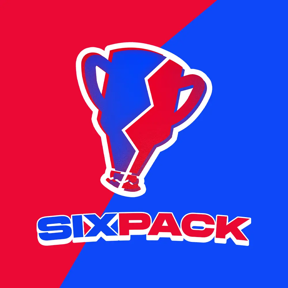 Six Pack — Sportski znak — logo dizajn projekat dizajnera Đaša