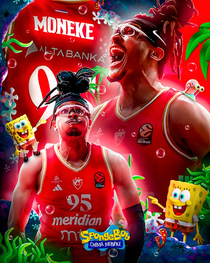 Moneke — Sunđer Bob koncept — posteri iz portfolija dizajnera Đaša